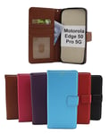 New Standcase Wallet Motorola Edge 50 Pro 5G (Svart)