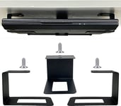 3 Laptop Holder Under Desk Laptop Mount Organizer Rack Storage Shelf, Add On &