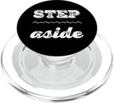 Pour les gens drôles, citation en deux mots de Step Aside PopSockets PopGrip pour MagSafe