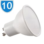 10x LED GU10 Downlight Warm White 3000K 4W = 28W Spotlight Lighting Light Bulb