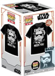 Funko Pocket Pop & Tee Stormtrooper Star Wars TShirt & Keyring Child Size Medium