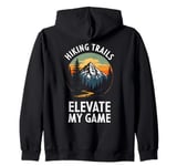 Hiking Trails: Outdoor Adventures Breath of the Wild Nature Zip Hoodie