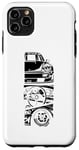 Coque pour iPhone 11 Pro Max Vintage Japonais Automobile Voiture Racing Driver Fun Femmes Hommes