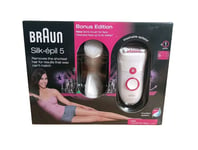 NEW Braun epilator Silk-epil 5 — 5/885 With Sonic Brush BNIB - RRP 92.00