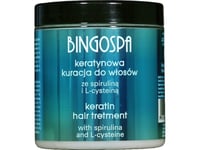 Bingospa Keratin Hårbehandling Med Spirulina Och L-Cystein 250 G