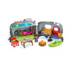 Fisher-Price - Little People - Caravane D’Apprentissage Lumineuse - Jouet D'Éveil - 12 Mois Et + HJN40