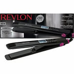 Revlon Perfect Straight 230 Digital Styler Hair Straighteners - Black RVST2165UK