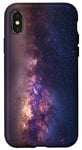 Coque pour iPhone X/XS Coque de téléphone Voie lactée Ciel étoilé Espace Galaxie