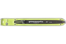 Greenworks Original Guide Bar for Chainsaw (40 cm Replacement Bar Suitablee for The Chainsaws GD40CS40 and GD40CS18 of the 40 V Series by Greenworks)