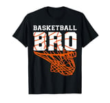 Basketball Bro Of The Birthday Brother Basketball T-Shirt