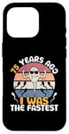 iPhone 16 Pro Vintage Legend 75 Years Ago I Was The Fastest Men Women Bday Case