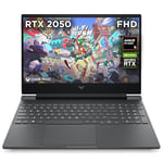 HP Victus 15.6" Gaming Laptop, AMD Ryzen 5-8645HS, 8 GB RAM, 512 GB SSD, NVIDIA GeForce RTX 2050 Graphics, FHD IPS Display, Up to 6 hrs 15 battery, Win 11, Mica Silver, 15-fb2002sa