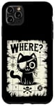 iPhone 11 Pro Max Where Funny Pirate Cat Pirates Treasure Map Eye Patch Kitten Case