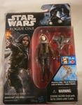 Star Wars Rogue One Sergeant Jyn Erso Jedha 3.75" Figure Boxed Disney Hasbro