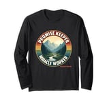 Vintage Promise Keeper Miracle Worker Christian Long Sleeve T-Shirt