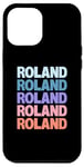 Coque pour iPhone 12 Pro Max Funny Modern Repeated Text Design Roland