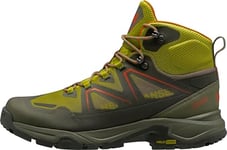 Helly Hansen Men's Cascade Mid Cut Hiking Boots Day Shoes, Neon Moss, 11.5 UK