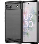 For Google Pixel 6a 5G Case Carbon Fibre Gel Cover Ultra Slim Shockproof