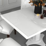 Protecteur de table, Nappe Transparente Imperméable, Film de Protection pour Table transparent 140x90 cm 1,6 mm pvc ASAF82818 Maisonchic