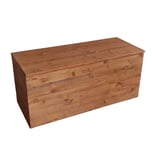 TOTAL WOOD 2012 Banc de Rangement, Coffre de Rangement en Bois pour Jardin extérieur intérieur 150x40x45 cm également sur Mesure