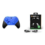 Xbox Elite Bluetooth Wireless Controller Series 2 - Core Edition (Blue) + SCUF Elite Series 2 Paddles for Elite Series 1 & 2