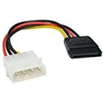 Cable Connectique informatique KENABLE - Molex LP4 4 Broches Vers SATA 15 Broches Alimentation adaptateur Cordon.