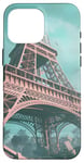 Coque pour iPhone 16 Pro Max Ruines de la Tour Eiffel futuriste – Post-apocalyptique