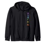 My Little Pony: Friendship Is Magic Rainbow Ponies Aligned Zip Hoodie