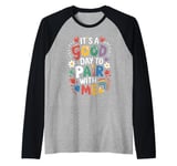 Behavior Analyst It's A Good Day To Pair With Me ABA Lover Raglan Baseball Tee