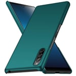 BRAND SET Case for Sony Xperia 10 III Case PC Silky Ultra Thin Phone Case, Anti-fingerprint Ultra-thin Matte Hard Shell Suitable for Sony Xperia 10 III-Green