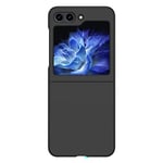 Hauw Coque Galaxy Z Flip 5 5G,Ultra Mince Dur PC Antidérapant Pliant Coque de Téléphone pour Samsung Galaxy Z Flip 5 5G 2023,Noir