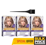 L'Oréal Excellence Cool Creme Permanent Hair Color Anti-Brass All Colors 3-Pack