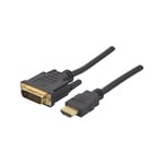 Cordon hdmi a/dvi - 5 m