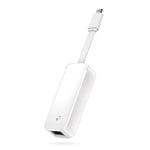 TP-Link Adaptateur USB C vers Ethernet Gigabit UE300C, RJ45 Réseau 1Gbps, Compatible avec Windows 11, MacOS, Chrome OS, Linux, MacBook Pro Air M2 M1 2022, iPad Pro Air, Surface Go, Galaxy S22 Ultra