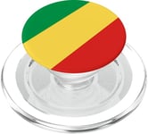 Drapeau de la République du Congo Proud Patriot Souvenir Fan PopSockets PopGrip pour MagSafe