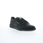 Reebok Club C 85 Vintage Mens Black Leather Lifestyle Trainers Shoes