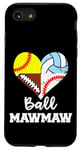 iPhone SE (2020) / 7 / 8 Ball MawMaw Football Baseball Softball Volleyball Maw Maw Case