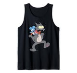 The Simpsons Itchy & Scratchy Show Funny Valentine’s Day Tank Top