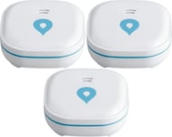 SEBSON 3x Water Alarm Mini GS153, 10 year long term battery, water 3 piéces 