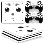 Kit De Autocollants Skin Decal Pour Console De Jeux Ps4 Pro Host Handle, T1tn-P4pro-6683