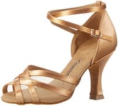 Diamant Chaussures de Danse pour Femme 035-108-087 Standard et Latin, Beige Bronze, 37 1/3 EU