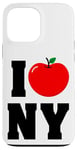 Coque pour iPhone 13 Pro Max Cool New York Food, Cool New York City Illustration Graphic