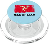 Isle Of Man Flag PopSockets PopGrip pour MagSafe