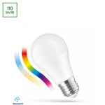 LED A60 E27 8,5W - 230V, RGBW+CCT+DIM, BTM, Spectrum Smart Easy Smart - Dimbar : Via Smart Home