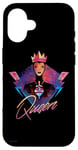 Coque pour iPhone 16 Disney Villains Evil Queen Rock années 90