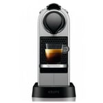 Krups - Cafetière nespresso automatique 19bars silver yy4118fd