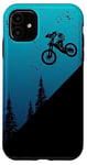 iPhone 11 Mountain Bike Downhill MTB Vintage Mountain Biker Biking Case