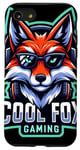 Coque pour iPhone SE (2020) / 7 / 8 Cool Fox Gaming Renard Casque Lunettes