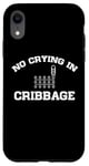 Coque pour iPhone XR Cribbage Lover Cribbage Jeu de société Champion Cribbage