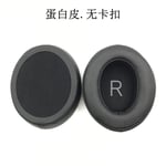 Earpads Coussinets de Rechange Coussinets d'oreille Oreillette de Remplacement Coussins en Mousse pour Casque Sennheiser MOMENTUM 3.0 Wireless Big Mantou Modele en cuir protéiné d'agneau de troisieme génération, noir (sans boucle)